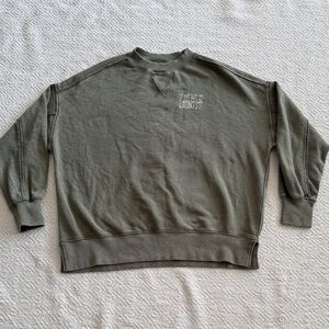 Aerie Halloween If You Got It Haunt It Sweatshirt Oversized Sz XS